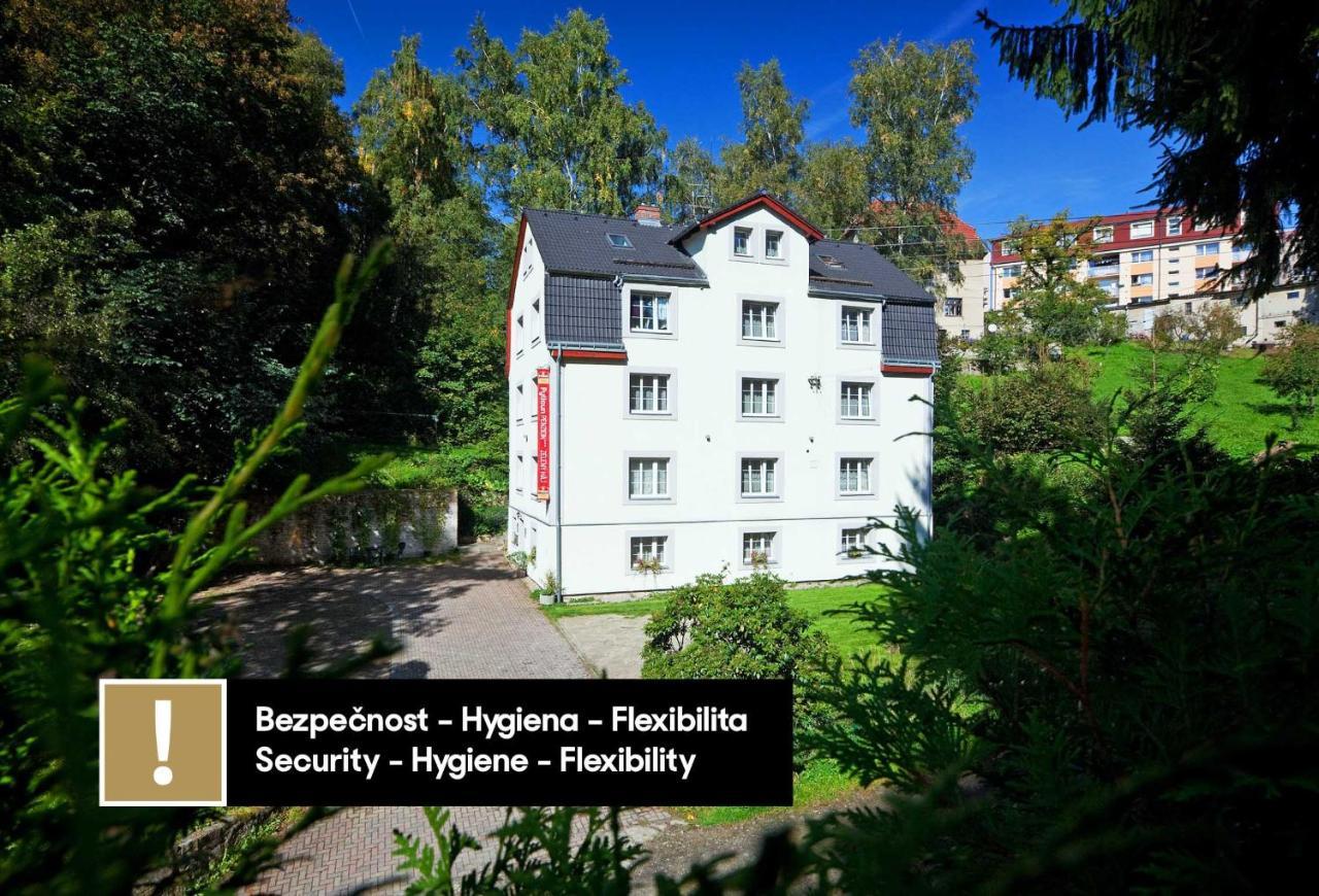 Pytloun Penzion Zeleny Haj Liberec Extérieur photo
